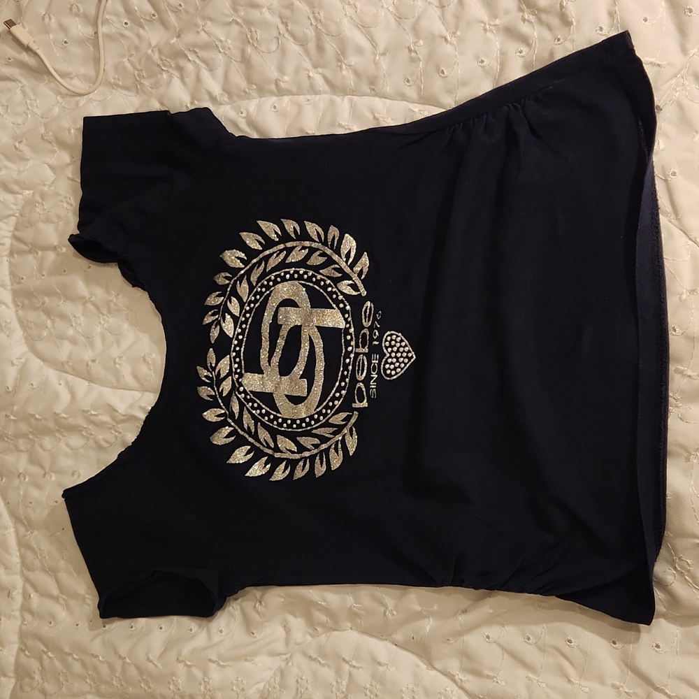 Bebe girls short sleeves shirt size 7/8
